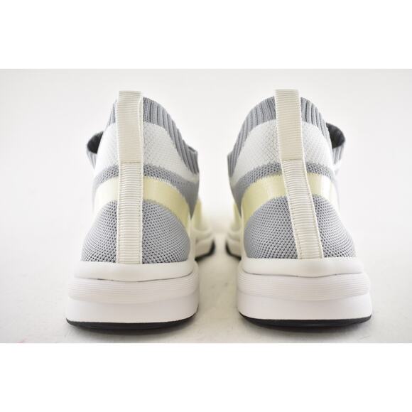 Chanel 22C Mens White Grey Knit Sock Clear CC Logo Low Top Trainer Sneaker 44 11 - Picture 11 of 12